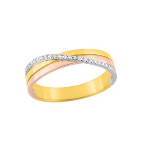 Alliance tricolore et diamants