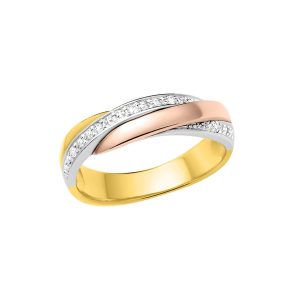 Alliance tricolore et diamants