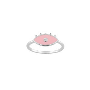 Bague argent et oxyde de zirconium