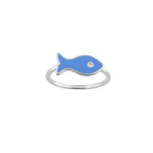 Bague argent et oxyde de zirconium