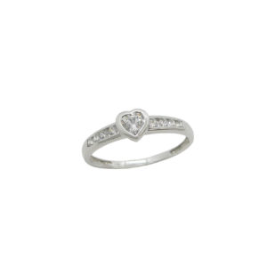 Bague or 750 et oxydes de zirconium
