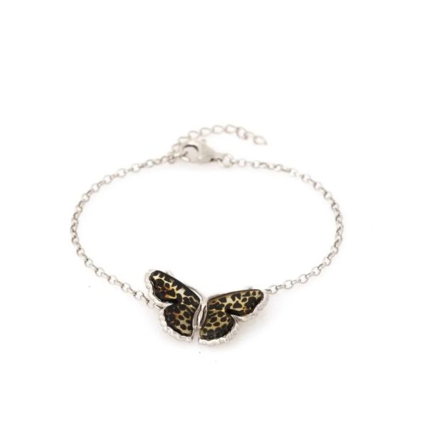 Bracelet argent et ambre