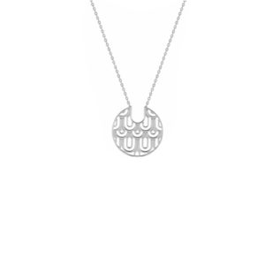 Collier argent