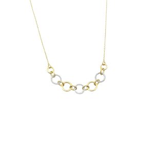 Collier or 750 et oxydes de zirconium