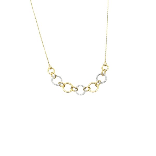 Collier or 750 et oxydes de zirconium