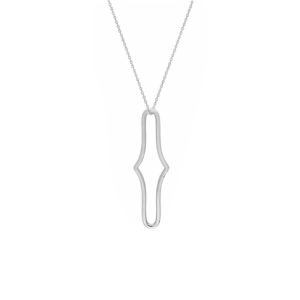 Sautoir argent