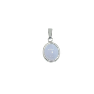 Pendentif argent et agate
