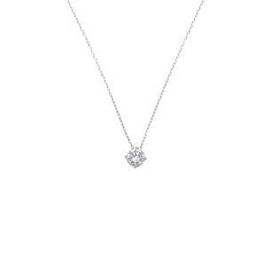 Collier or 750 et oxyde de zirconium