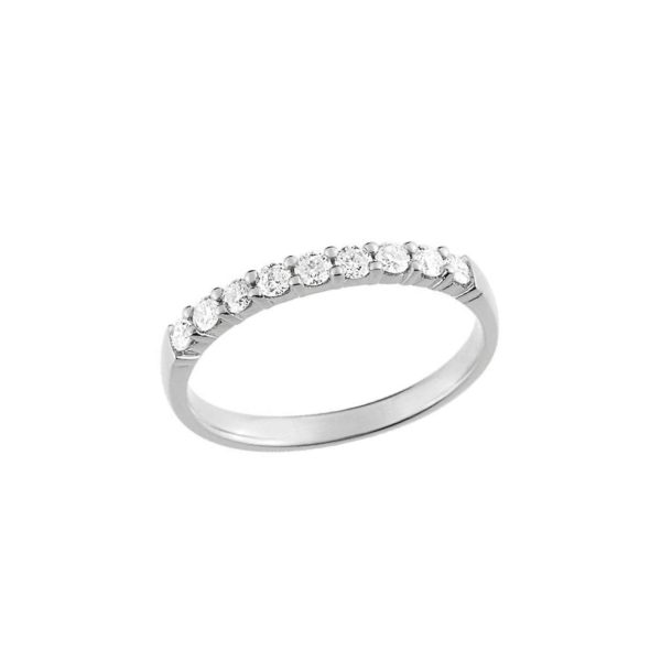 Alliance or blanc ou jaune et diamants